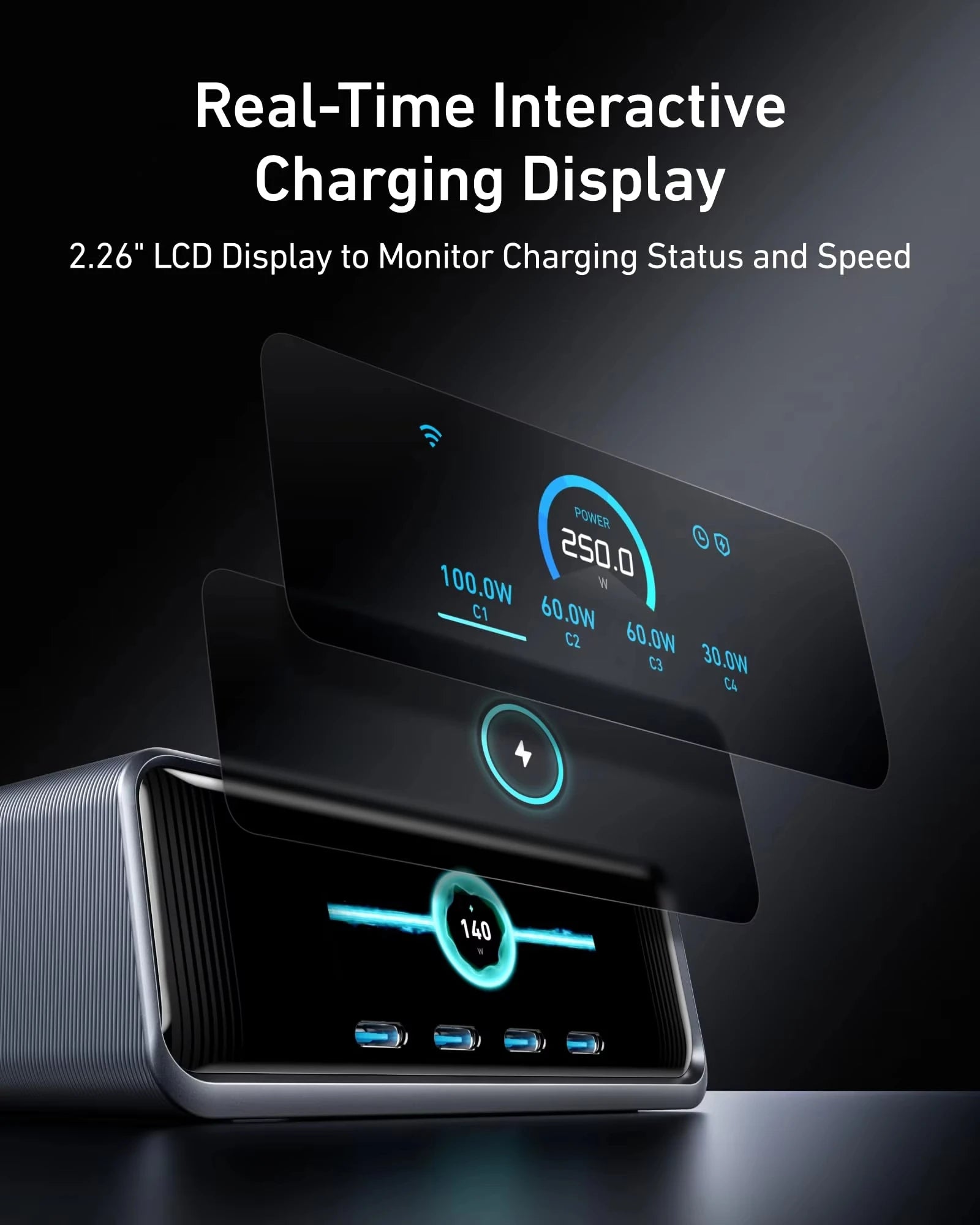 Prime GaN UltraFast Charging Station