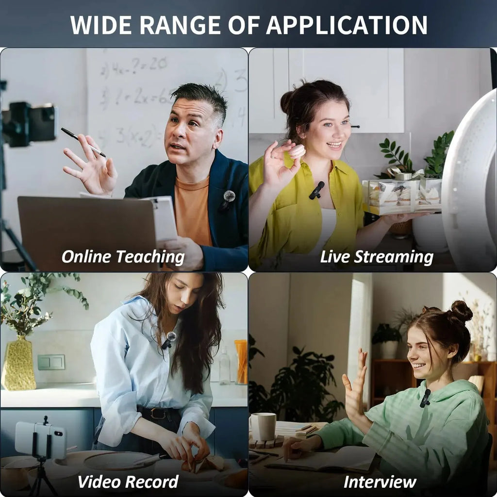 ClearVoice Portable Clip-On Lavalier Mic